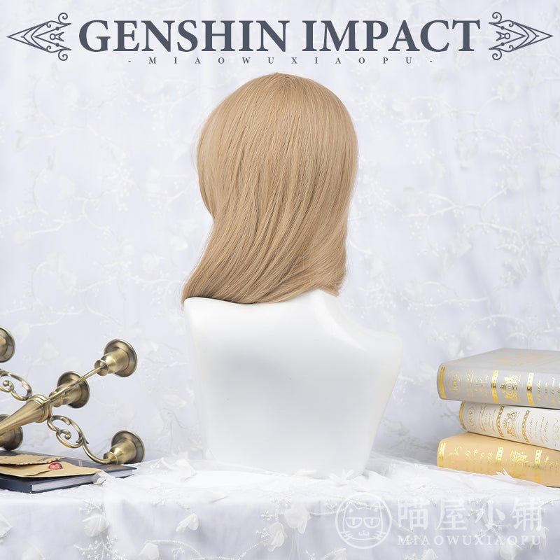 Genshin Impact Lisa Light Brown Cosplay Wig Anime Props - COS-WI-12801 - MIAOWU COSPLAY - 42shops