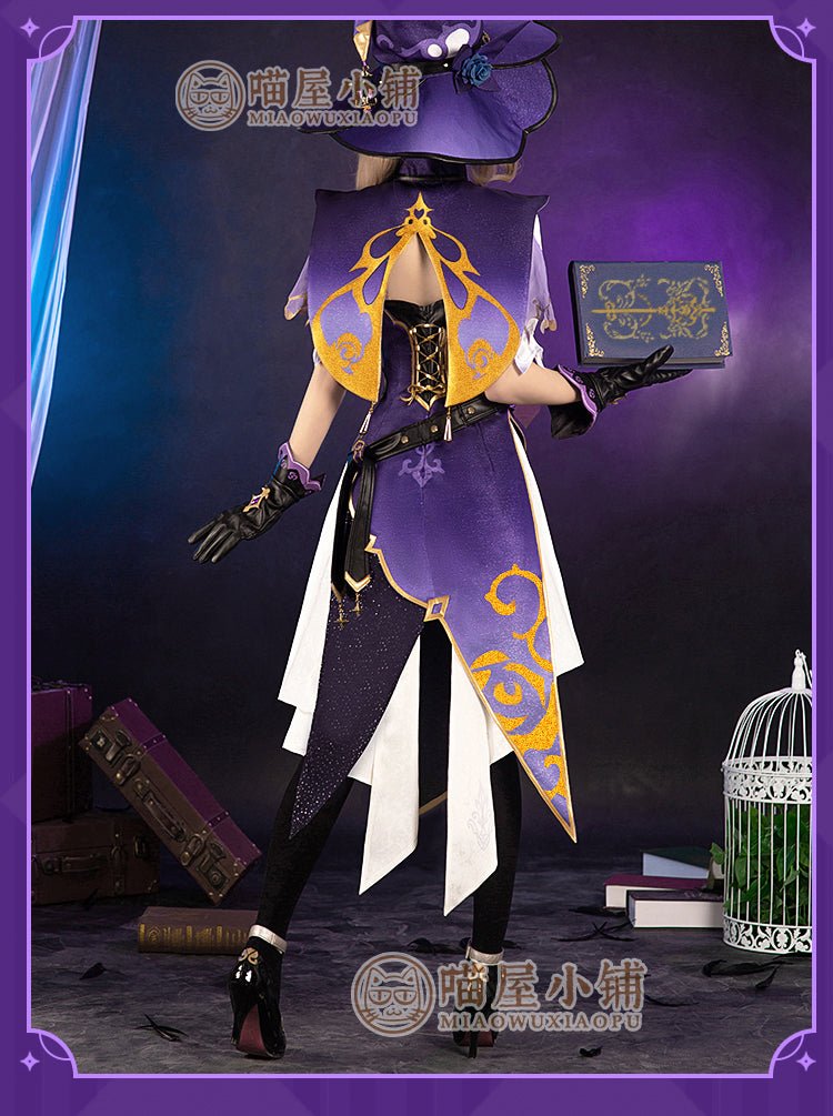 Genshin Impact Mond Librarian Lisa Cosplay Costumes 15364:374821
