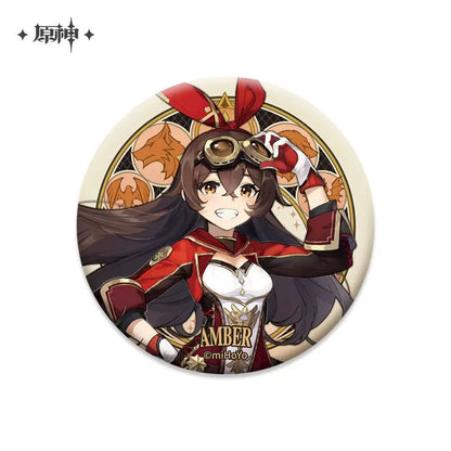 Genshin Impact Mondstadt Characters Tinplate Badges (Amber) 8558:416671