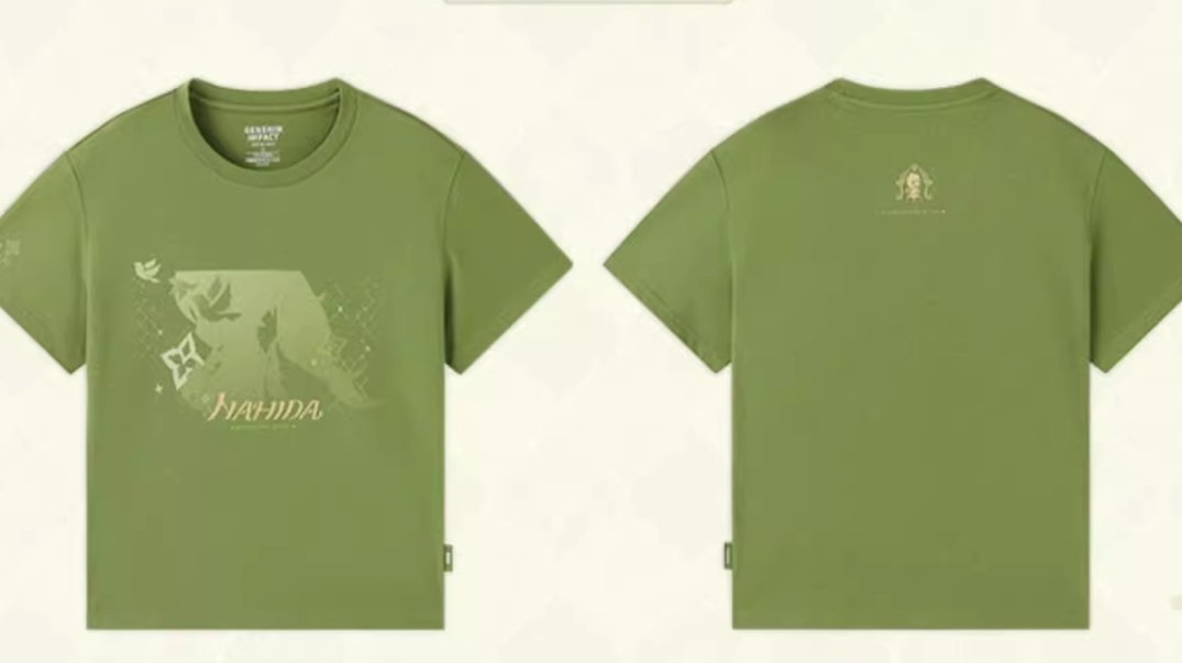 Genshin Impact Nahida Themed Impression Series T-shirts 18582:427425