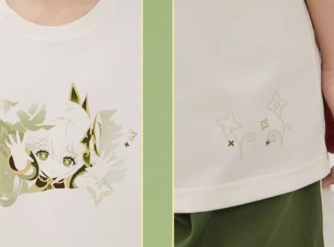 Genshin Impact Nahida Themed Impression Series T-shirts 18582:427421