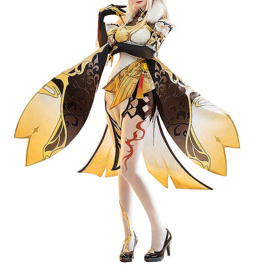 Genshin Impact Ningguang Cosplay Costume Anime Suit 15470:351591