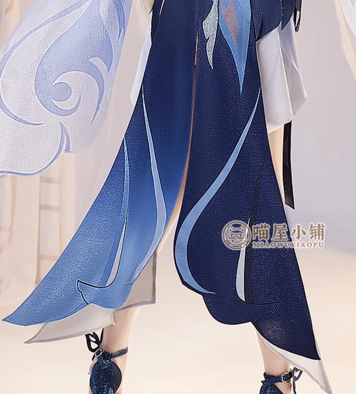 Genshin Impact Ningguang Cosplay Costume Blue Suit - COS-CO-18401 - MIAOWU COSPLAY - 42shops