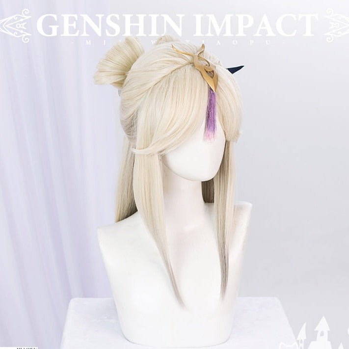 Genshin Impact Ningguang White Gold Cosplay Wig (pre-order) 18702:411161