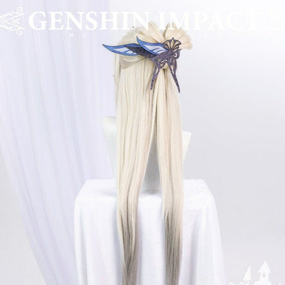 Genshin Impact Ningguang White Gold Cosplay Wig 18702:411157