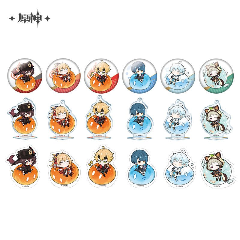 Genshin Impact Peripheral Character Badges Standees - TOY-ACC-27601 - GENSHIN IMPACT - 42shops
