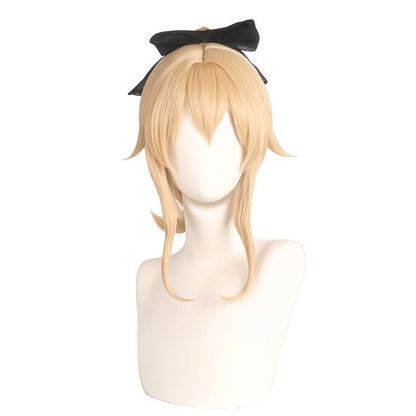 Genshin Impact Qin Golden Cosplay Wigs Animated Props - COS-WI-12401 - MIAOWU COSPLAY - 42shops