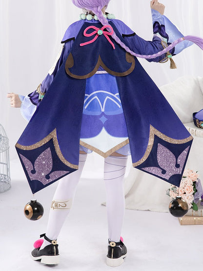Genshin Impact Qiqi Cosplay Costume Anime Suit 15340:411541