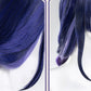 Genshin Impact Raiden Shogun Blue Cosplay Wig Anime Props 15480:411423