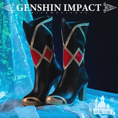 Genshin Impact Rosaria Cosplay Shoes Anime Props 15444:412631
