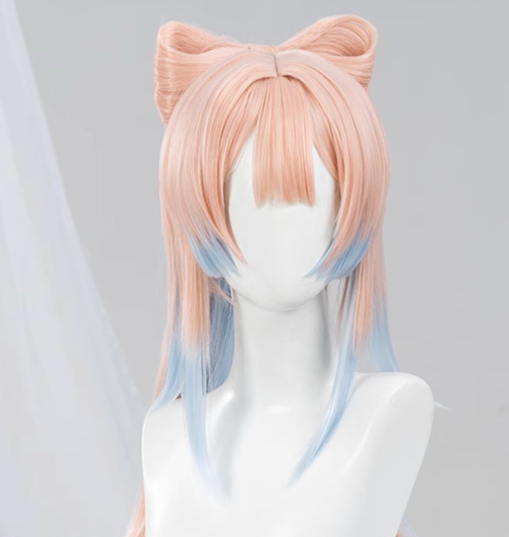 Genshin Impact Sangonomiya Kokomi Pink And Blue Cosplay Wig (pre-order) 18674:411137