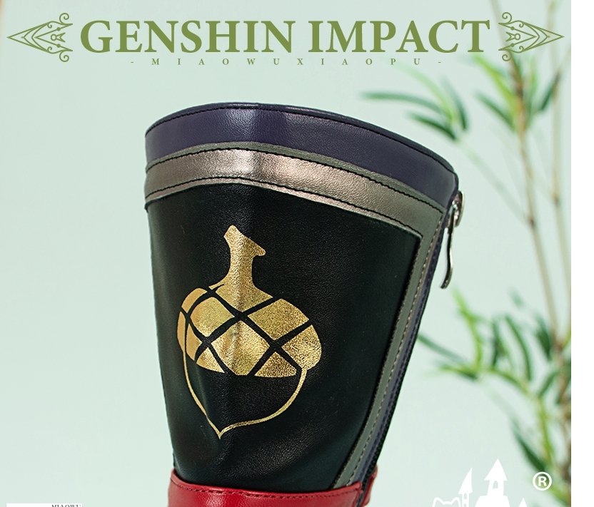 Genshin Impact Sayu Cosplay Shoes Mid-calf Boots - COS-SH-14401 - MIAOWU COSPLAY - 42shops