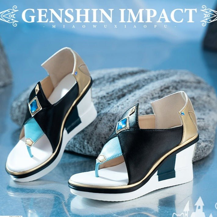 Genshin Impact Shenhe Cosplay Shoes High-heeled Shoes - COS-SH-14601 - MIAOWU COSPLAY - 42shops