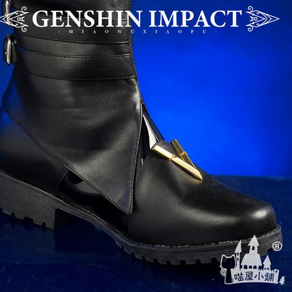 Genshin Impact Tartaglia Cosplay Shoes Anime Props 15430:351725