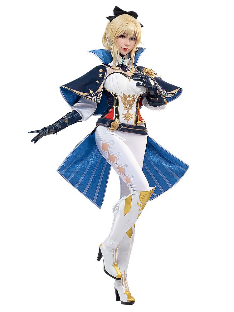 Genshin Impact The Ordo Favonius Qin Cosplay Costumes (L M S XL / In-stock Pre-order) 15406:337543