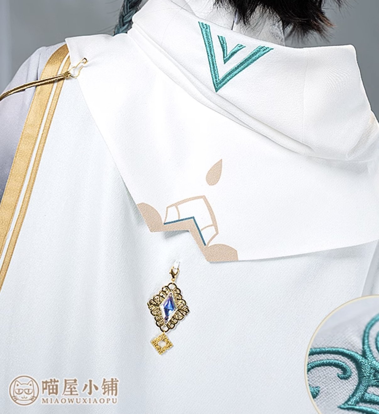 Genshin Impact Venti Cosplay Costume Anime Suit 18676:351535