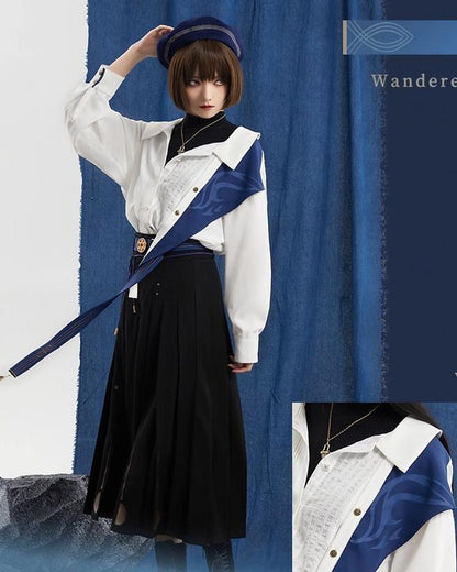 Genshin Impact Wanderer Theme Knit Shirt Set - TOY-ACC-67701 - Genshin Impact - 42shops