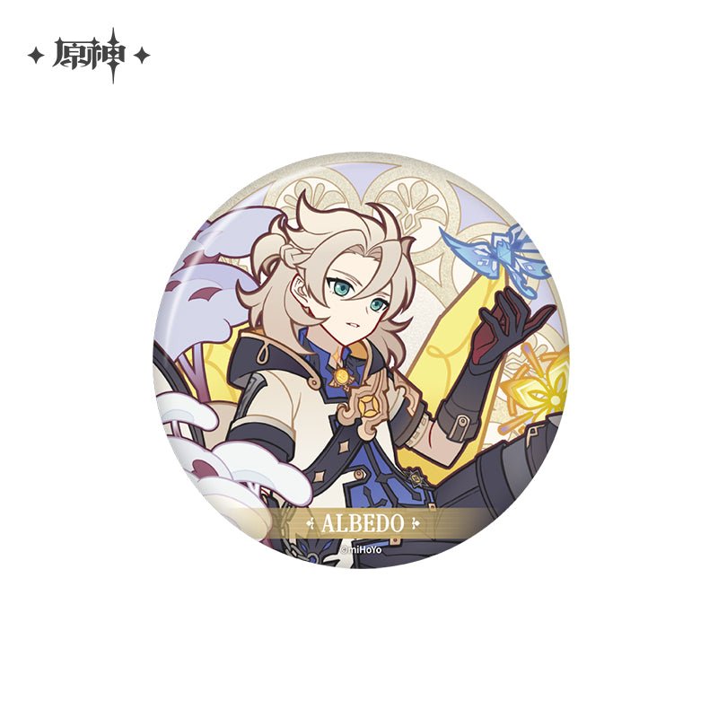 Genshin Impact Windblume's Breath Themed Collection Badge (Albedo) 17644:316387