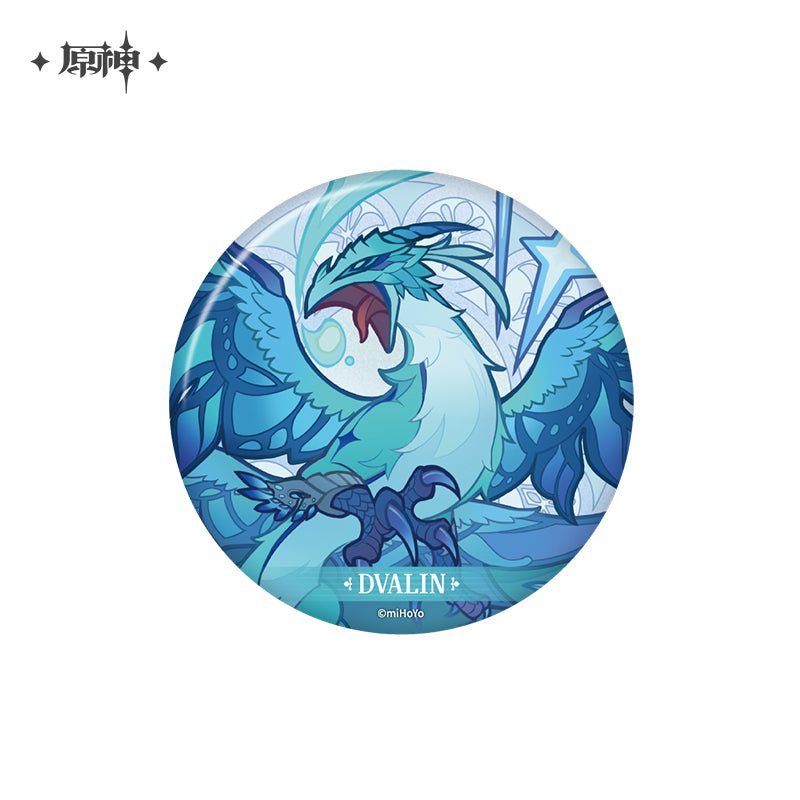 Genshin Impact Windblume's Breath Themed Collection Badge (Dvalin) 17644:316385