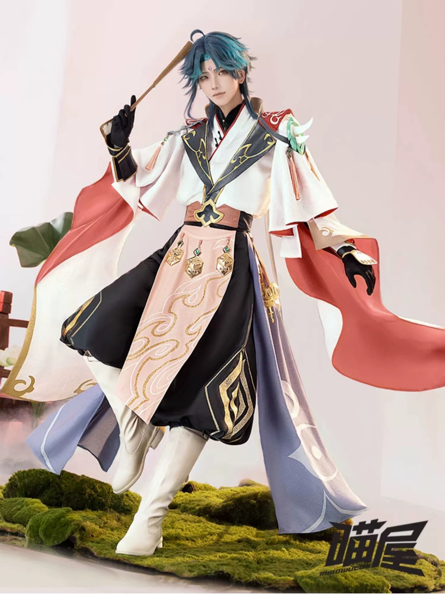 Genshin Impact Xiao Bu Ni Chun Cosplay Costume 21456:410667
