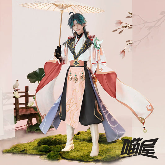 Genshin Impact Xiao Bu Ni Chun Cosplay Costume (L M S XL) 21456:410665