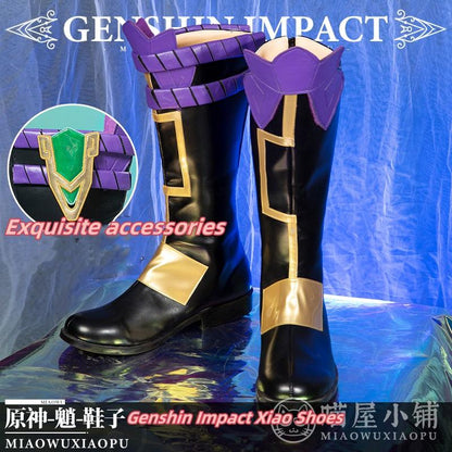 Genshin Impact Xiao Cosplay Shoes 15410:413097