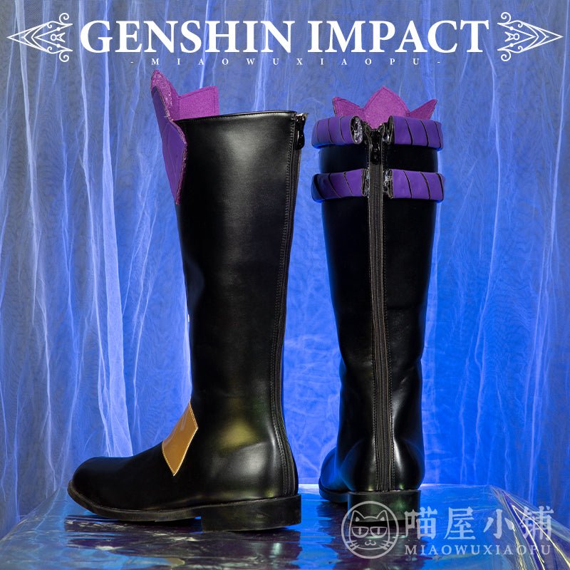 Genshin Impact Xiao Cosplay Shoes - COS-SH-10601 - MIAOWU COSPLAY - 42shops