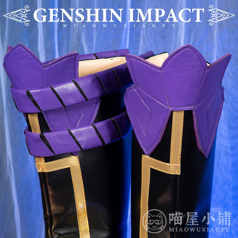Genshin Impact Xiao Cosplay Shoes - COS-SH-10601 - MIAOWU COSPLAY - 42shops