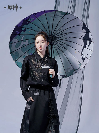 Genshin Impact Xiao Long Handle Umbrella With 24 Bones (umbrella) 9822:191192