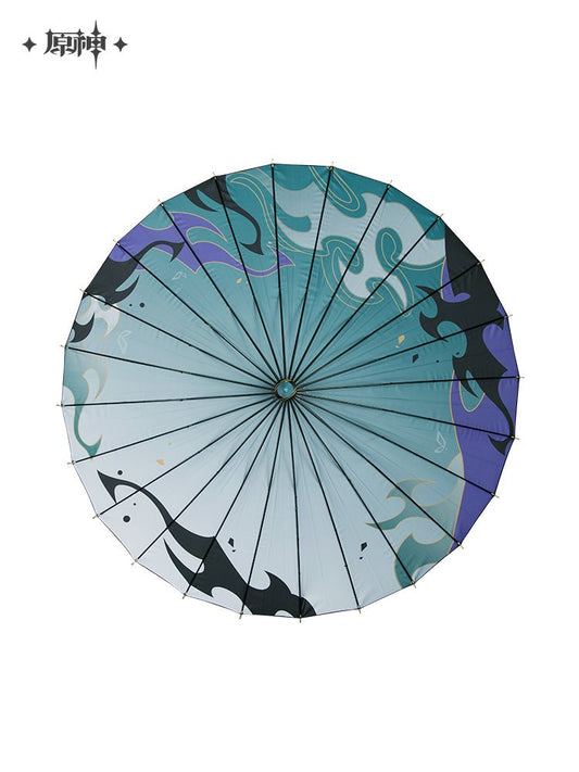 Genshin Impact Xiao Long Handle Umbrella With 24 Bones - TOY-ACC-28701 - GENSHIN IMPACT - 42shops