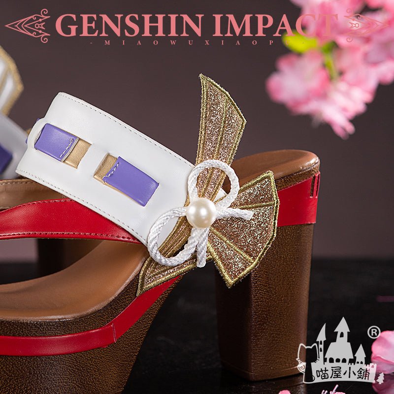 Genshin Impact Yae Miko Cosplay Shoes 15478:351627
