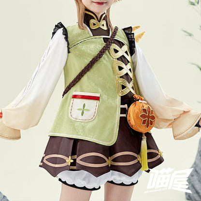 Genshin impact Yaoyao Cosplay Game Cute Luoli Costume Girl 15366:351305