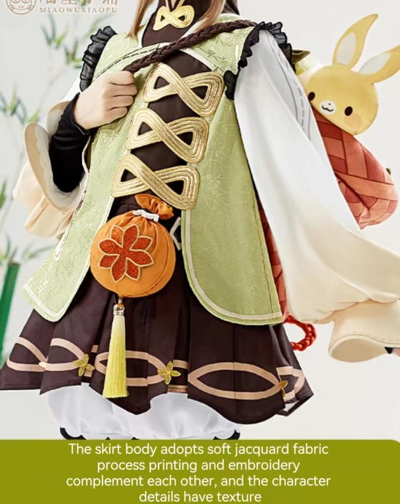 Genshin impact Yaoyao Cosplay Game Cute Luoli Costume Girl 15366:351309