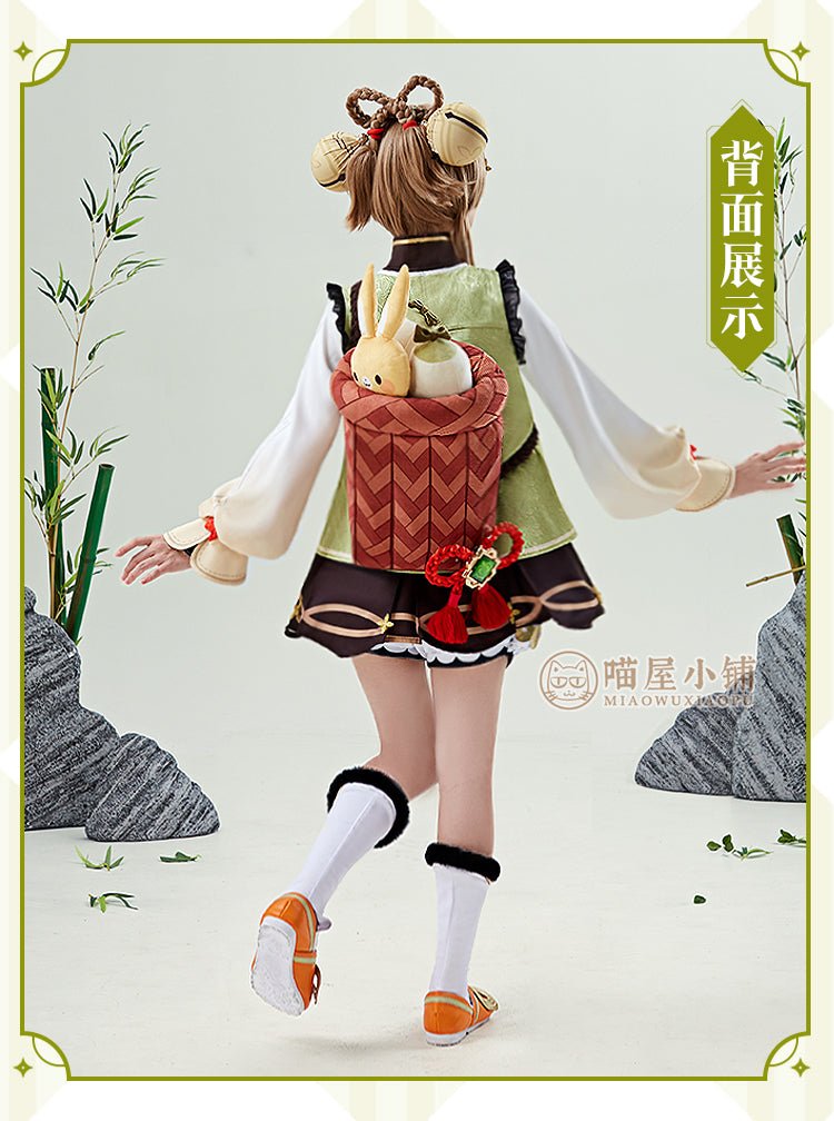 Genshin impact Yaoyao Cosplay Game Cute Luoli Costume Girl 15366:351303