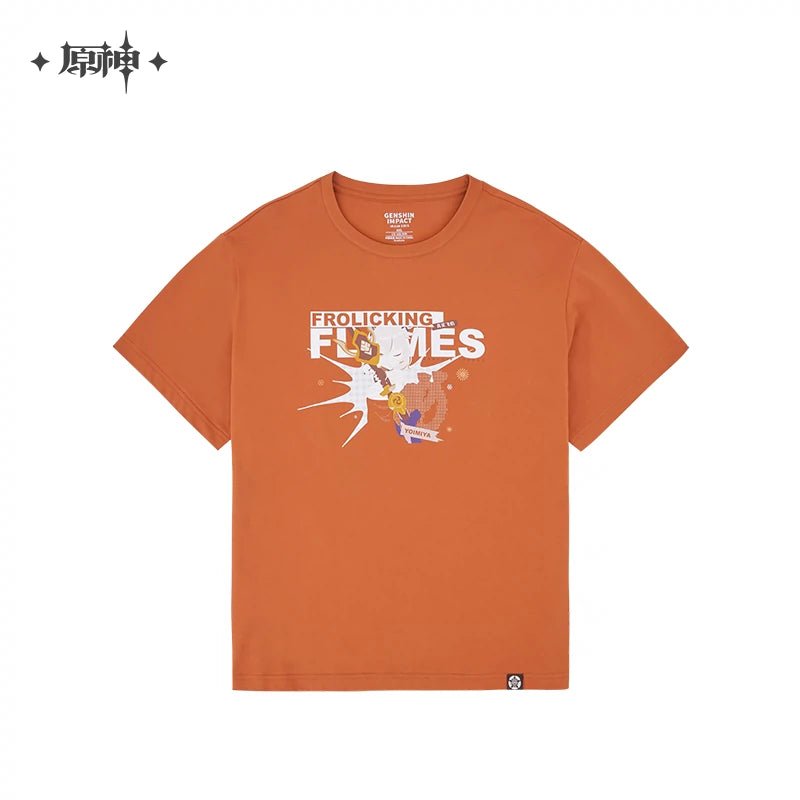 Genshin Impact Yoimiya Impression Clothing Series T-shirt (2XL 3XL L M S XL XS) 9740:316693