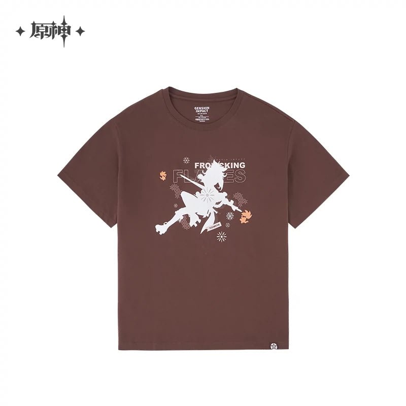 Genshin Impact Yoimiya Impression Clothing Series T-shirt (2XL 3XL L M S XL XS) 9740:316695