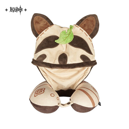 Genshin Raccoon Series Sayu Sleeping Eye Mask Hooded U-shaped Pillow 9716:429537