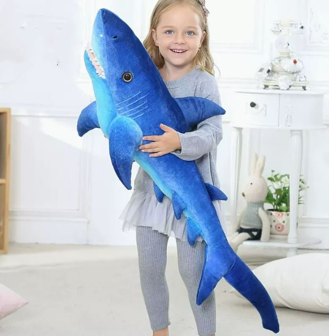 Giant Blue Shark Plush Toys Body Pillows - TOY-PLU-52501 - MaoMaoShou - 42shops
