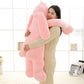 Giant Fluffy Pink Bunny Plush - TOY-PLU-17101 - Hanjiang ruiyuan - 42shops