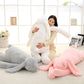 Giant Fluffy Pink Bunny Plush - TOY-PLU-17101 - Hanjiang ruiyuan - 42shops