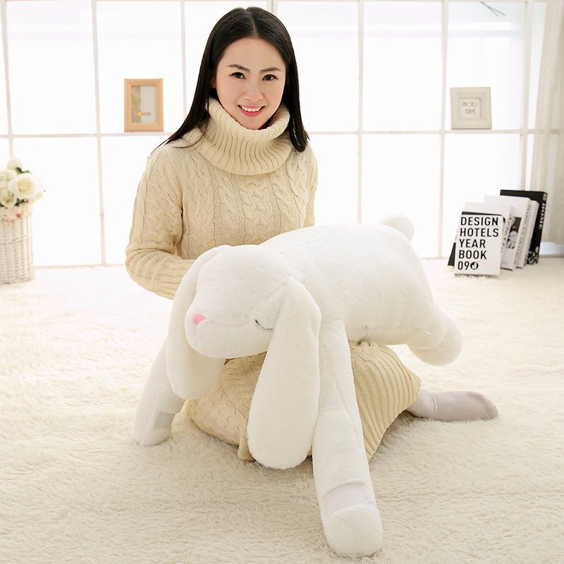 Giant Fluffy Pink Bunny Plush - TOY-PLU-17103 - Hanjiang ruiyuan - 42shops
