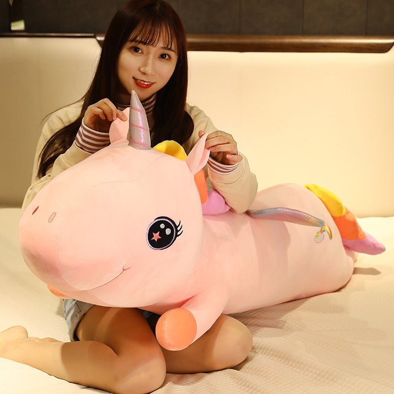Giant Rainbow Unicorn Stuffed Animal Plush Toy - TOY-PLU-27801 - Yiwu xuqiang - 42shops