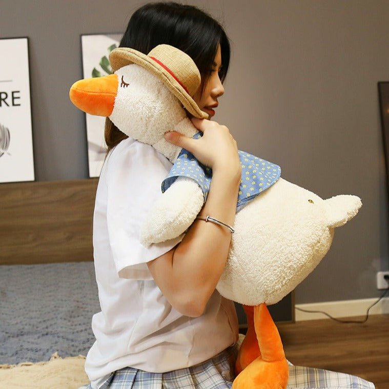 Giant White Duck Voice Plush Toy - TOY-PLU-64701 - Yangzhouyile - 42shops