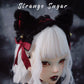 Gothic Dark Subculture Gray and Black Cat Ear Headband - TOY-ACC-58213 - Strange Sugar - 42shops