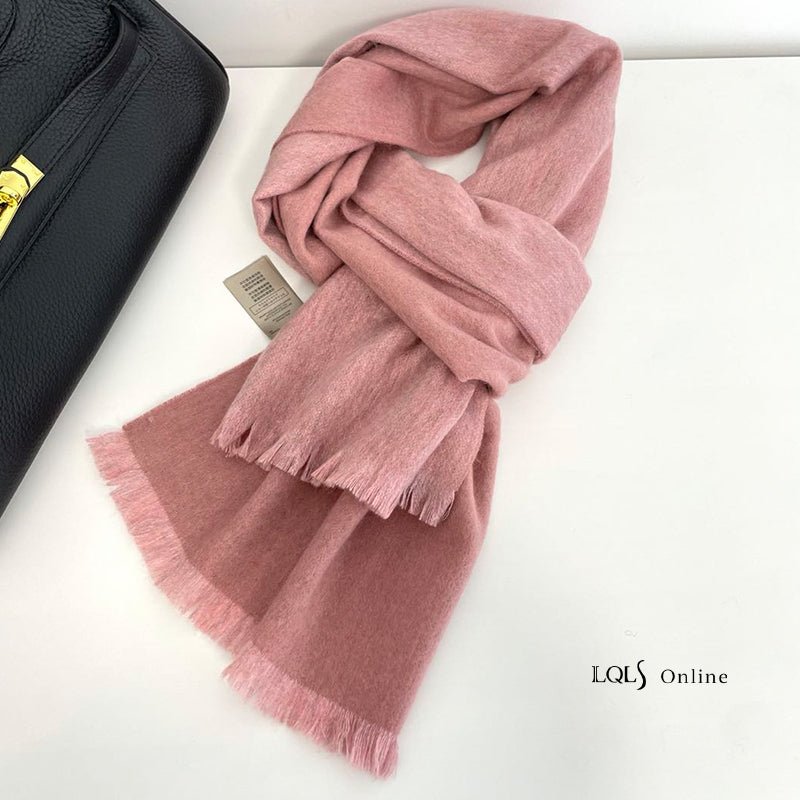 Gray Cashmere Scarf For Men And Women - TOY-ACC-17301 - LAN GE - 42shops