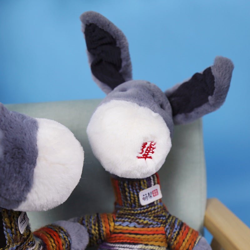 Gray Donkey Plush Toys - TOY-PLU-16101 - Haoweida toy - 42shops