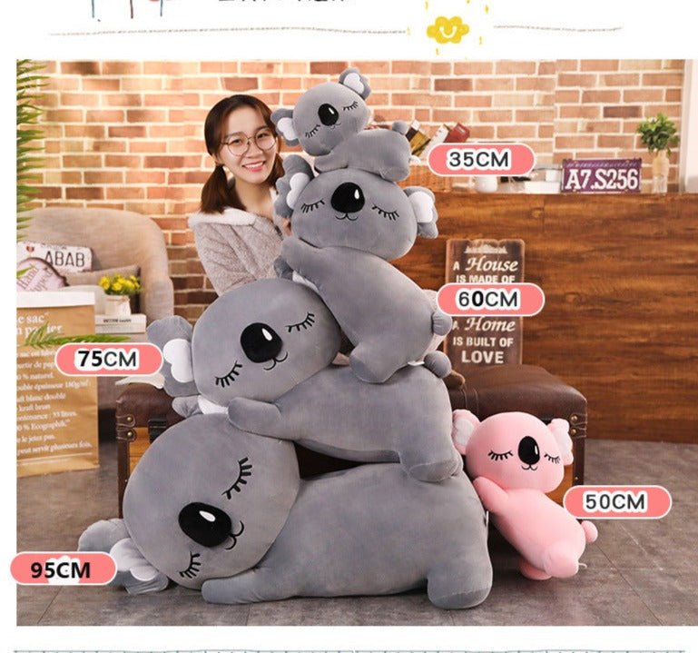 Gray Pink Koala Stuffed Animal Plush Toys - TOY-PLU-15801 - Yangzhou kaka - 42shops