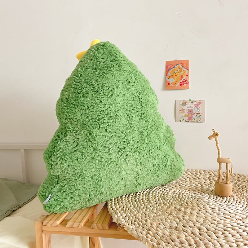 Green Christmas Tree Plush Pillow - TOY-PLU-89601 - Weifangqingdegongyi - 42shops