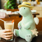 Green Dinosaur Plush Toy Sitting Doll Pillow - TOY-PLU-14001 - Dongguan yuankang - 42shops