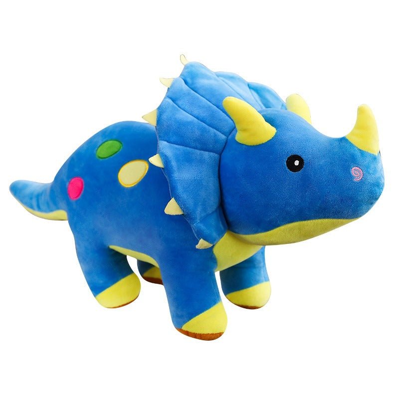 Green Dinosaur Plush Toys Triceratops Stuffed Animal - TOY-PLU-16705 - Yangzhou aole - 42shops